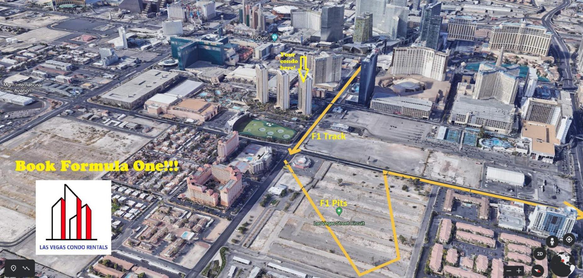Mgm Signature-37-814 1Br 2Ba F1 Pits View Balcony Las Vegas Exterior photo